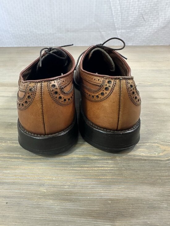 Allen Edmonds McAllister Leather Brogue Oxfords Dress Shoes Mens 10 Read main image 4